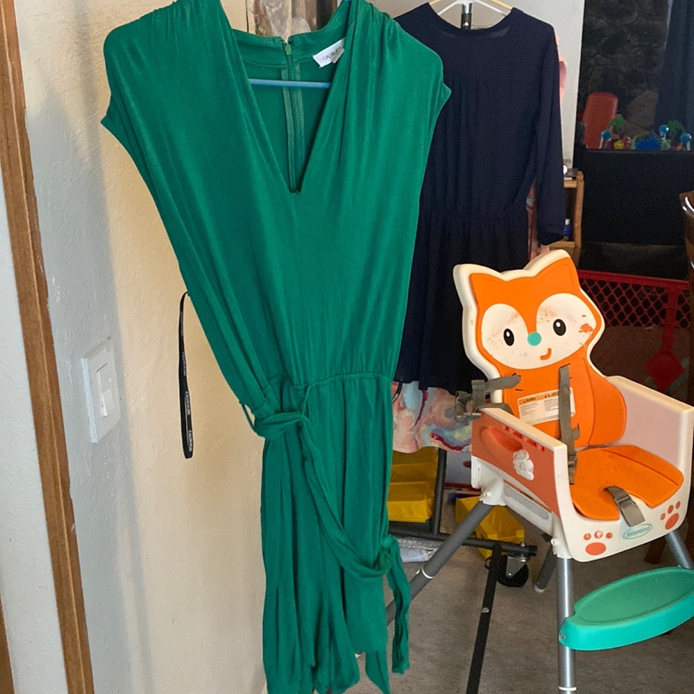Calvin Klein Belted Romper sz 10